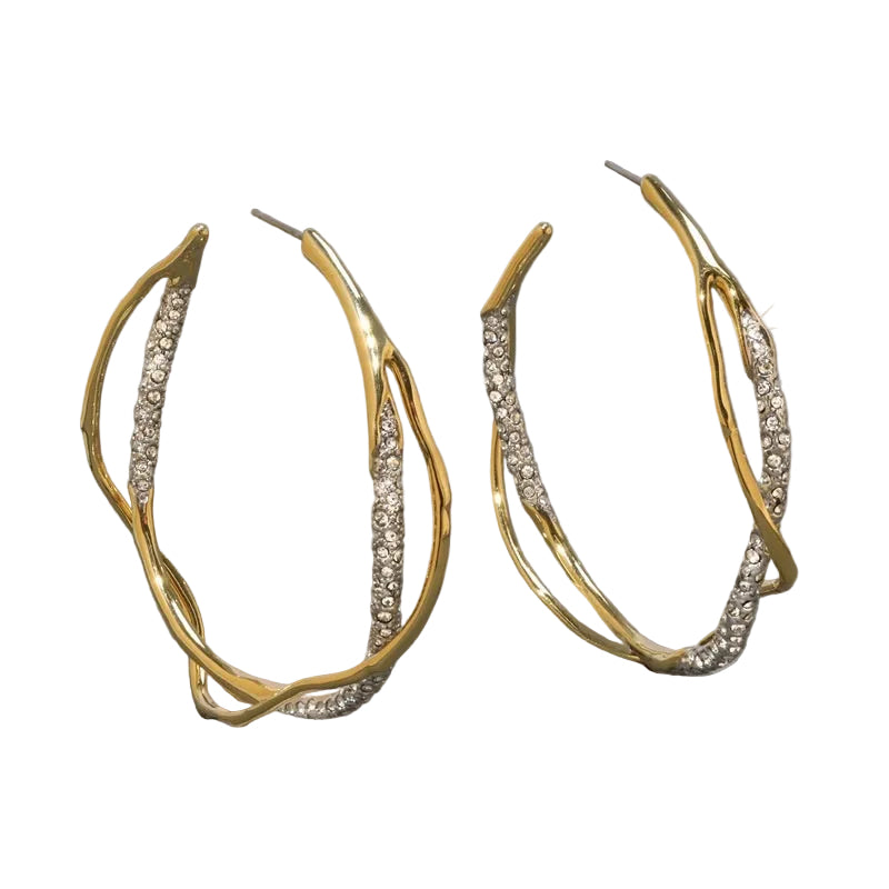 Golden Flow Hoops