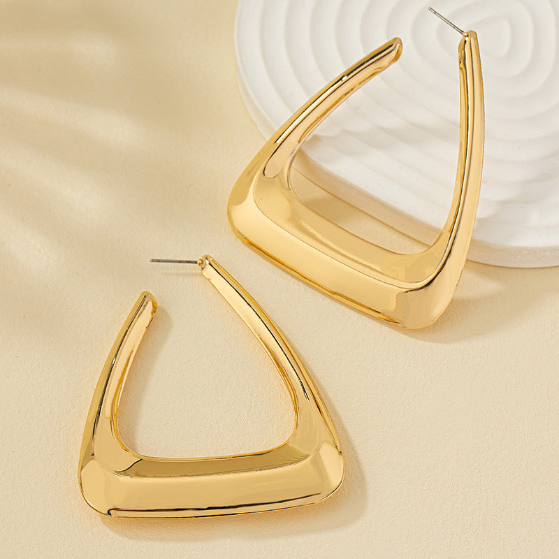 Sculpted Drop Earrings