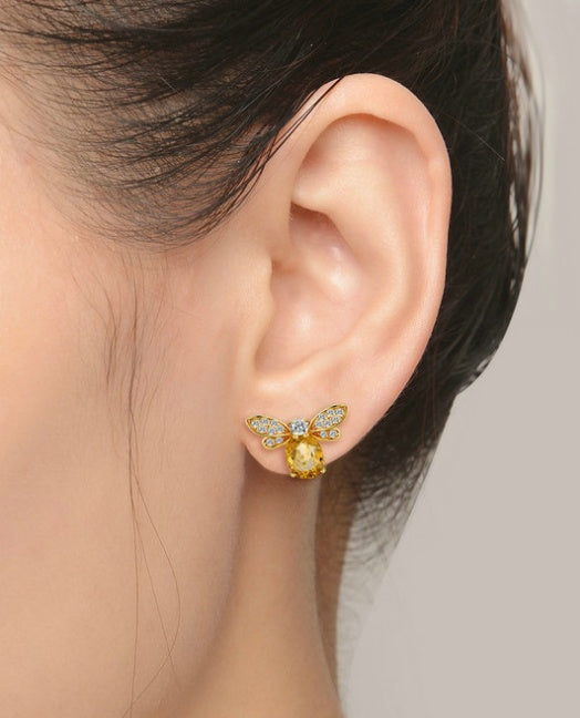 Aurelia Honey Drop Earrings
