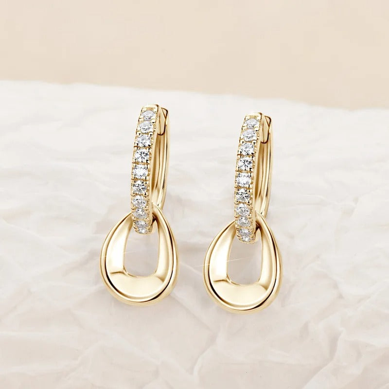 Luna Drop Earrings 925 Sterling Silver