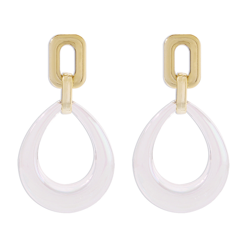 Lumière Glass Drop Earrings