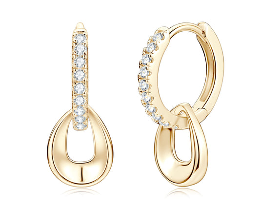Luna Drop Earrings 925 Sterling Silver
