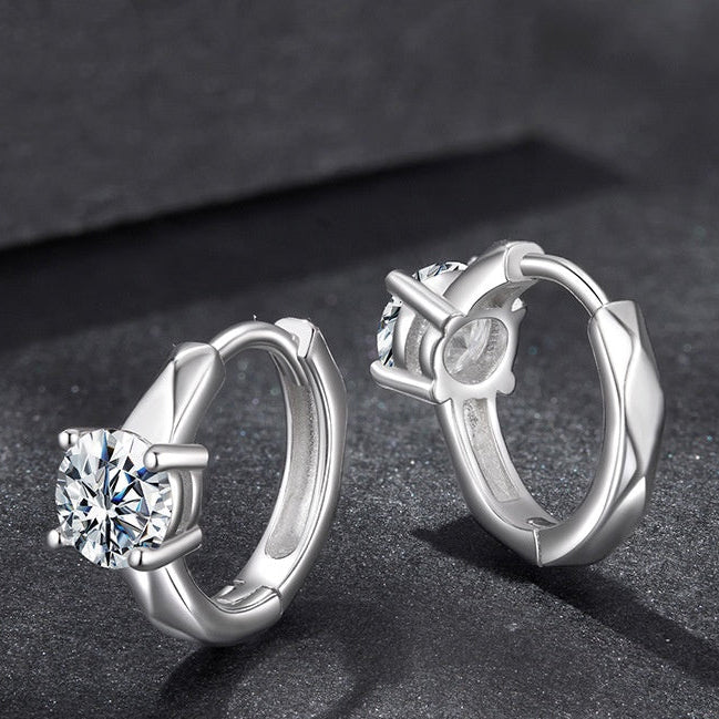 Era Moissanite Stud Earrings